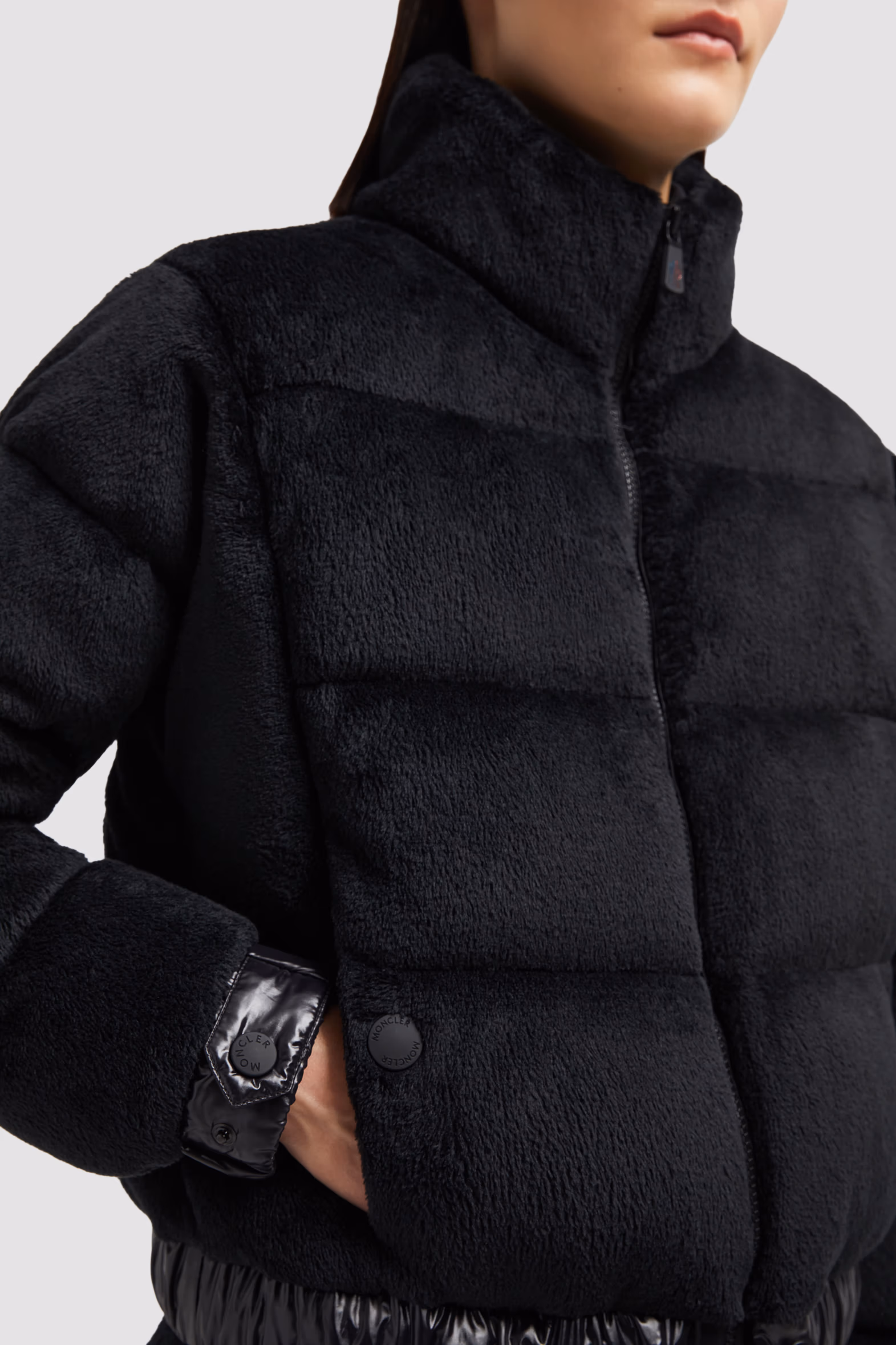 Doudoune courte Ayse en Polartec® Femmes Noir Moncler 6